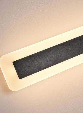 长庭条现壁户外防水代极DZU简别墅院酒店外灯墙过道一字led壁灯