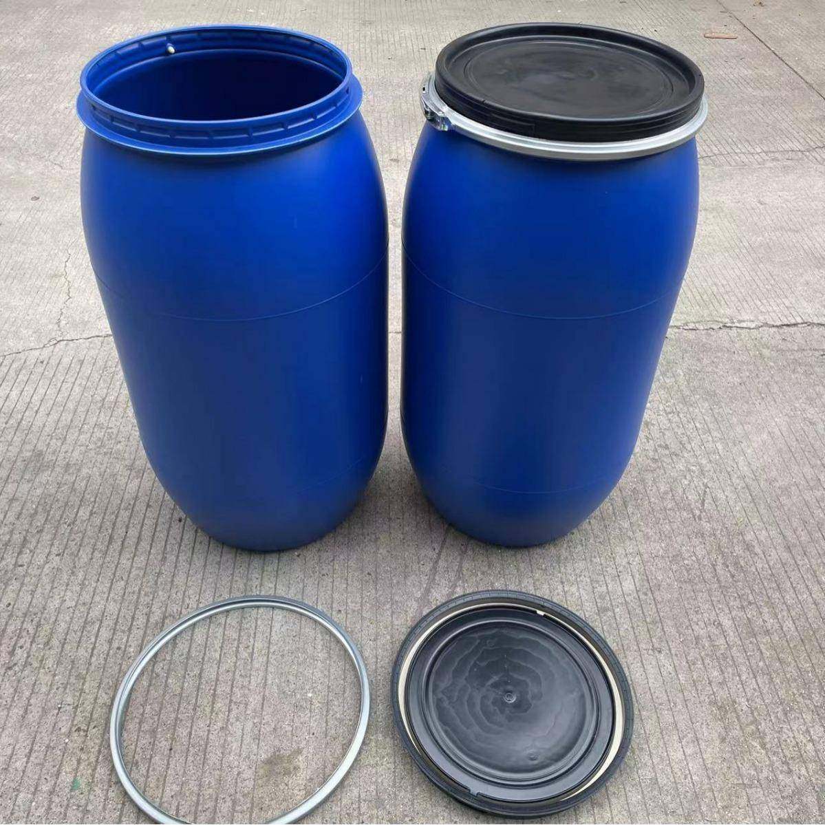 东莞厂家销发酵耐160法L加厚兰桶15FDC0公斤直桶耐寒热抗摔铁箍桶