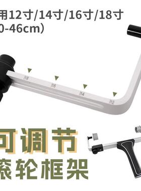 8寸滚筒刷壳WUZ光橘蛋皮纹肌理刷感荔1枝纹理油漆滚筒工具套装