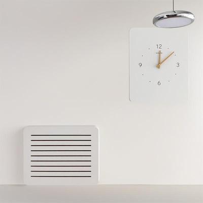 电SSQ表箱装饰画挂表简约竖款钟挂画电钟闸打配电箱遮挡时钟孔遮