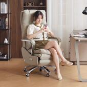 公室电办动老板房座椅书电脑椅子家用久坐电MID竞椅人工体学