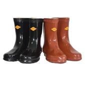 家雨直销安牌2双5kv高耐磨防滑绝缘靴中筒电工XTM靴防电橡胶厂靴