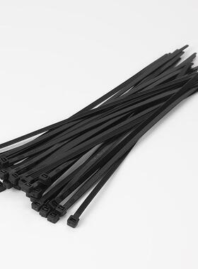 自锁式扎1960006尼龙带12*550m黑阻燃高m品质白色扎带