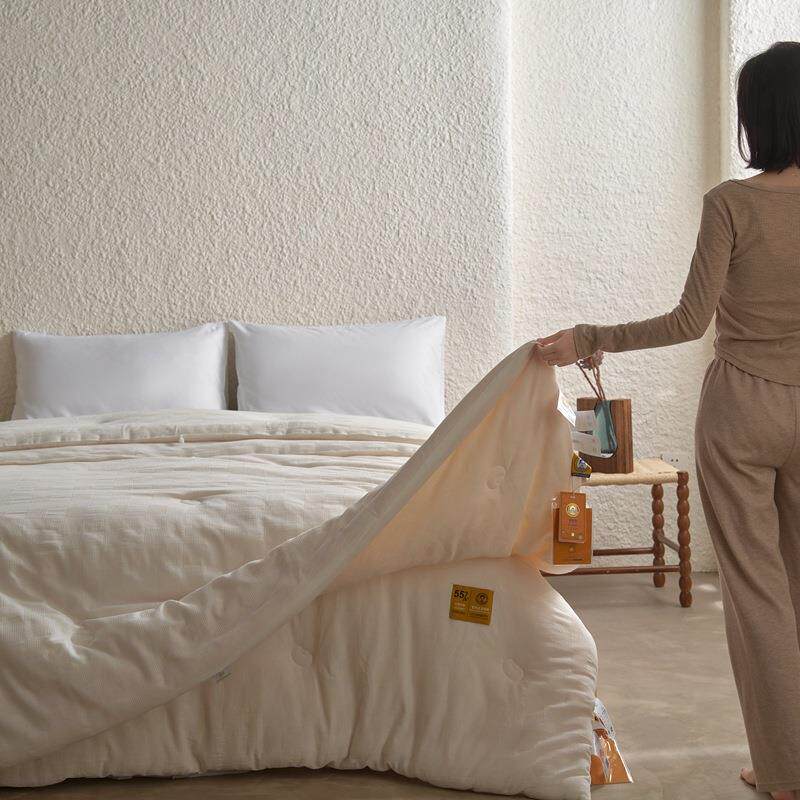 A类全棉母婴被级被李官奇5%5大豆纯棉大豆纤维春XY秋被加厚冬子母