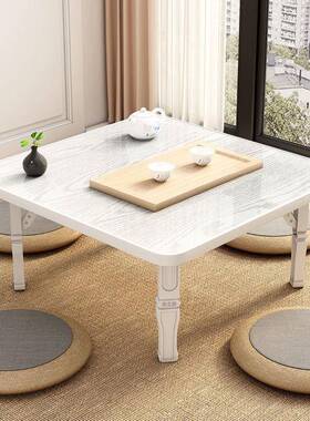 炕桌小折饭桌床上折叠方行炕桌正方形小小桌子榻米桌89815叠桌榻