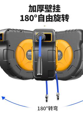 气鼓自伸动气缩气管卷FZV管器电鼓水鼓动工高压泡沫鼓汽修具拓力