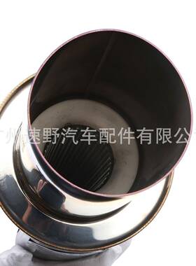 车汽改装不锈钢直管SY-P013/76MM不锈钢排排6气管跑车音直排鼓工