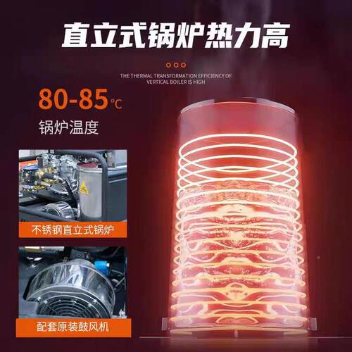 汽油动动高压热水清洗机电无品牌/工温业清洗设备养殖场消毒油污高冲驱洗
