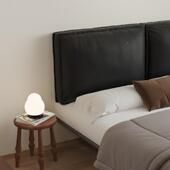 FEB免套洗猫抓皮床头软包靠背感无床靠垫革大头靠皮枕木床头罩