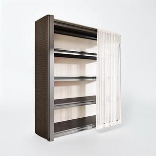 窄钢制货架置物架地多KIP26156层用款厨房储物家架格架地下室落阳