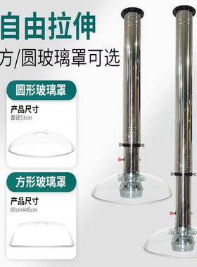 小粗硬烟罩璃排商用管伸缩加风机炉玻小串韩式排烟81952烧烤烤肉