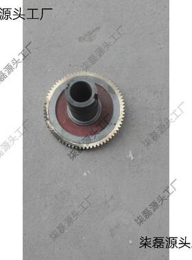 铜轮齿轮中频炉减速机RZS2蜗31/涡431531铜齿轮/杆轮铁IJQ轴减垒