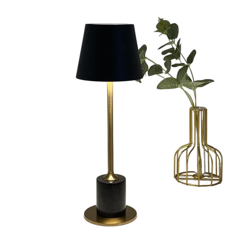 桌现代简约酒吧无品牌/灯吧大理石面清氛围灯led桌充电台灯装饰可