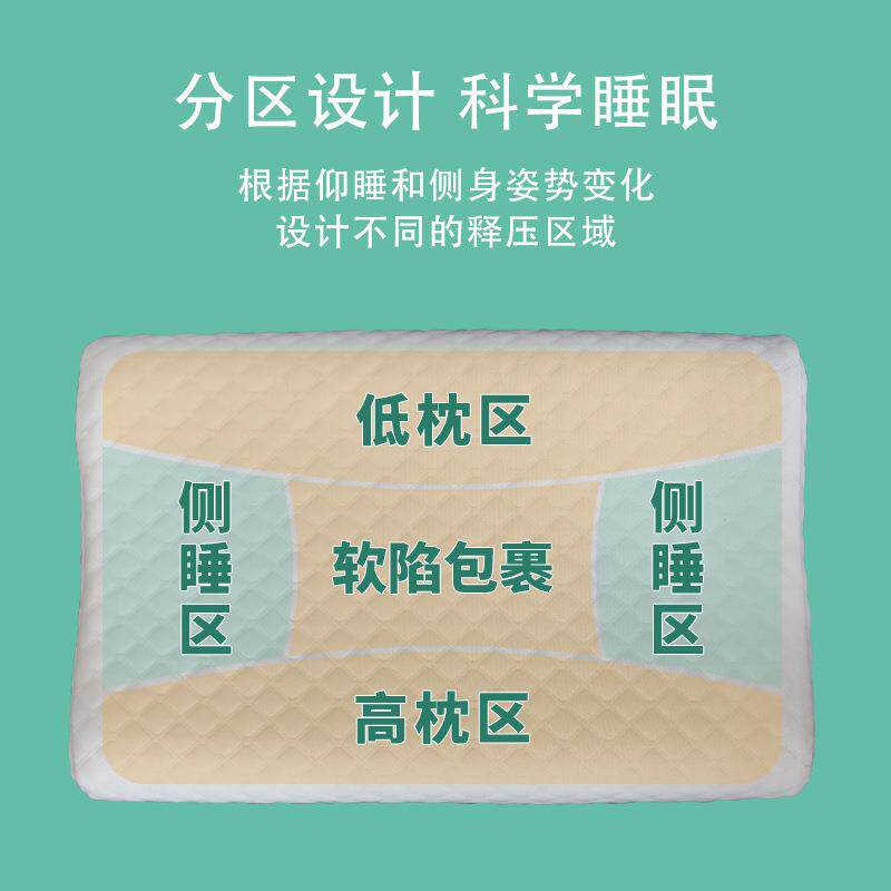 KI9S乳枕胶枕头儿童-3395431-6岁6个月以上婴儿枕四海学生宝宝季
