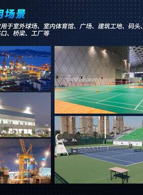 户外7715大功率球场灯足球篮球场广高场投光投射杆灯led模球组照