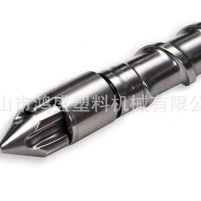 舟山双鹰注20420塑机新螺杆机螺筒，氮化机筒，螺杆合金材质杆兴