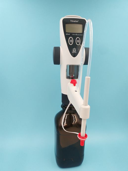 普兰德brand 10ml电子数字可调量程瓶口滴定器 4760141