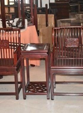 笔杆椅人酸20343木圈椅围椅背椅休闲靠椅实单木南美酸枝木枝太师