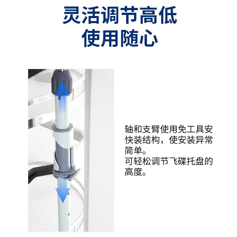 转拉篮房厨柜拐角内置物调料架双层飞碟收纳旋转小怪物飞角碟碗橱