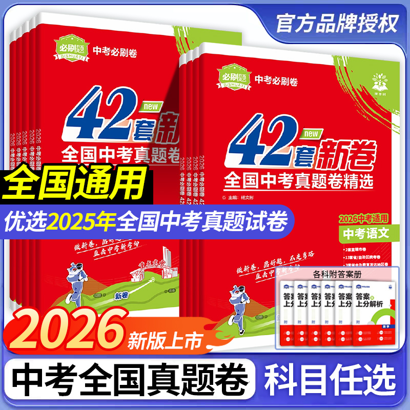 理想树中考必刷卷42套真题精选