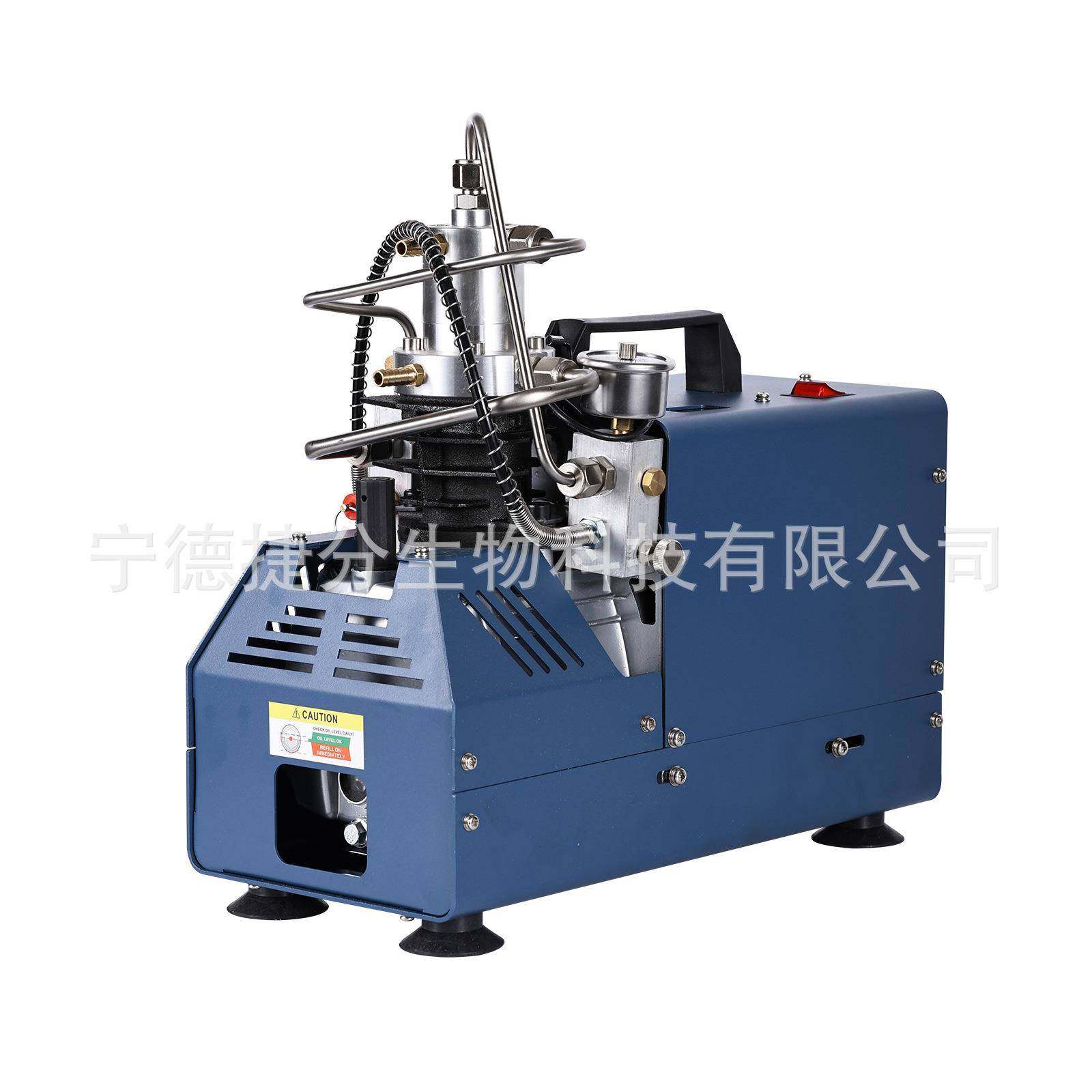 电动高压打气机30mpa高压充气泵40mpa小型单缸水冷打气机筒