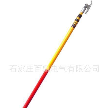 10kv玻璃钢接地棒/电力绝缘杆接地操作杆百鼎供应玻璃纤维操作杆