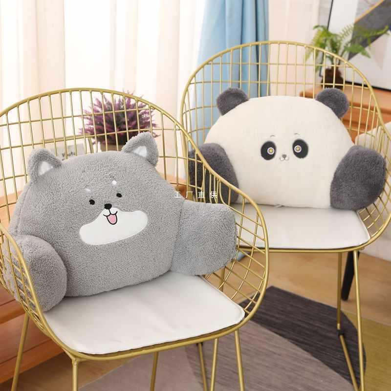 ft卡通座椅学生宿舍靠垫腰垫靠背垫靠枕椅子抱枕腰靠办公室护腰坐