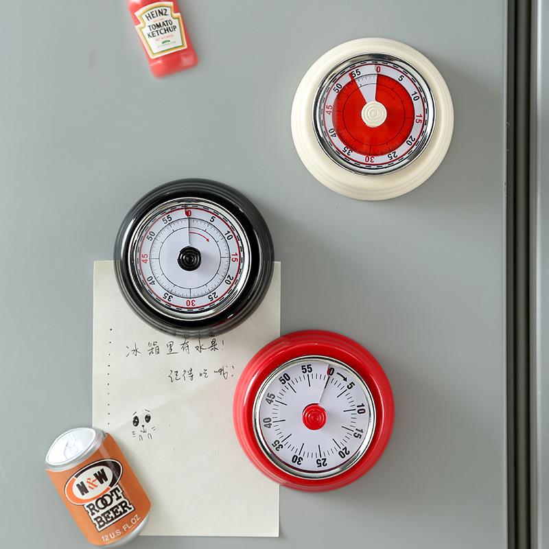 厨房计时器便捷家用定时器提醒器带磁铁学生学习时间闹钟控制磁吸