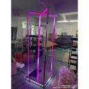 酒吧发光跳舞台点跳台门框点舞台LED点舞棒立体不锈钢框架舞台