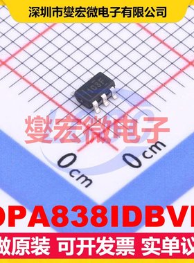 OPA838IDBVR SOT-23-6 单路运算放大器芯片IC
