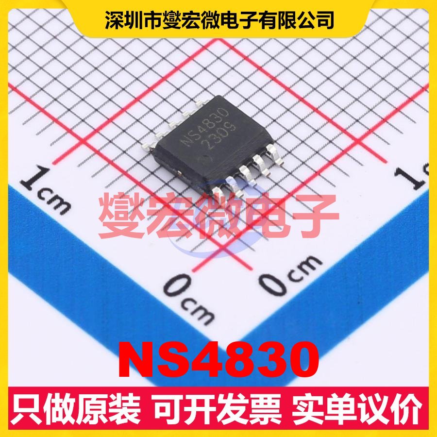 NS4830 ESOP-10 ABD类功放音频放大器芯片IC