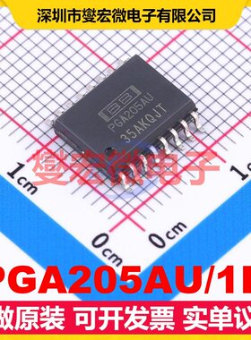 PGA205AU/1K SOIC-16-300mil 可编程可变增益放大器芯片IC