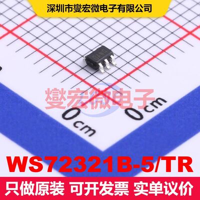 WS72321B-5/TR SOT-353 仪器放大器 线性 集成芯片IC