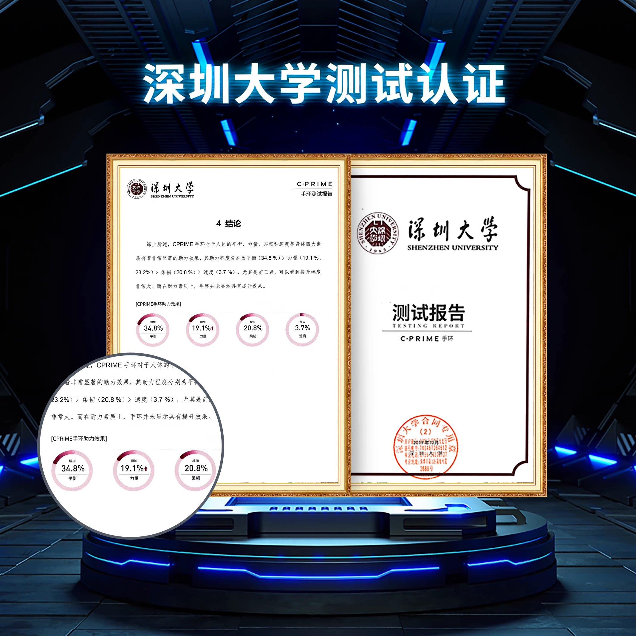 CPRIME西手派黑科技能量环动健018身篮球迷用运品全白色玫瑰球金