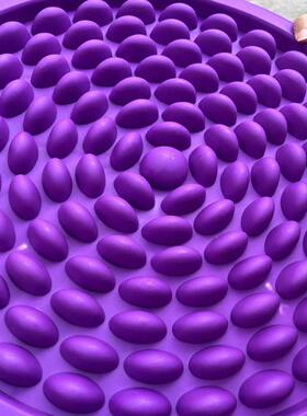 摩彷鹅卵石ZZW按足底圆形脚穴位家用超痛底款指压板健身器材雨垫