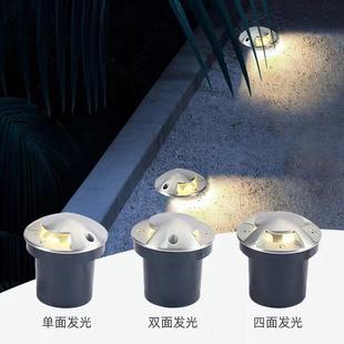 户外不锈钢侧透地光地埋灯庭灯院景观灯嵌ML-138入埋灯过龟背灯道