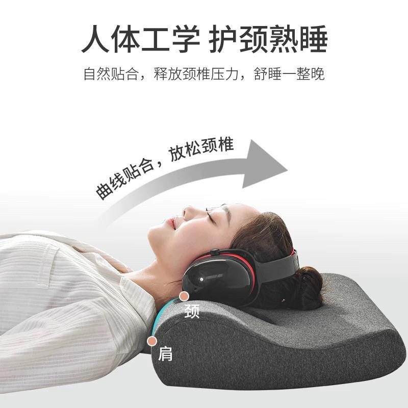 【洞压精灵耳术专用】护耳枕头侧睡双后孔不脸耳朵带孔记忆LTU棉