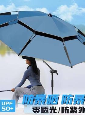 德国口伞钓乐行钓鱼机械臂大进钓伞防雨防晒遮LJK伞户外垂阳钓伞