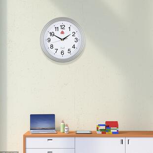 555钟上海三五牌石英挂钟客厅家大气约现372代简钟表静音用电钟子