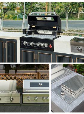 外工匠嵌入Q109式炉燃气双气炉头304不边锈钢别墅花户园厨房液化