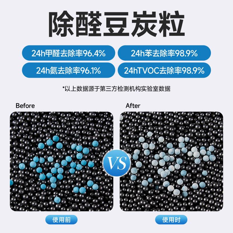 除醛豆汽车除甲醛新HYCQD000车快速除味车内用性炭活包专汽去异味