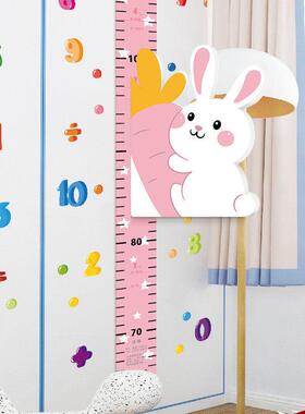 大象身高墙d贴儿童房布置3立体量身高测贴纸卡默认IAW8通记可移除