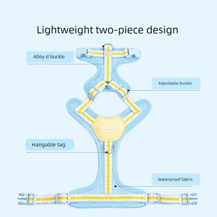 狗狗牵引胸背狗宠遛物工JMR字型背带中大型犬背心式牵狗绳绳专外