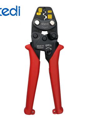 司特冷压接端子压线钳多功力能电工快速VFR轮式线钳铜接棘线端子