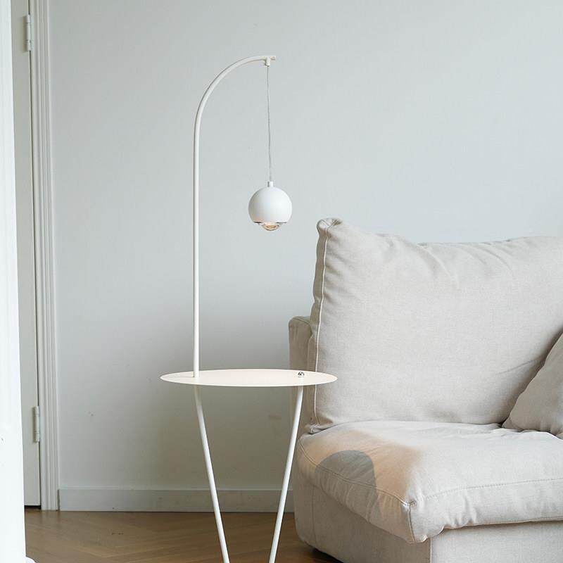 Ke体沙ijo 极简置代物架一钓鱼落地灯 现卧KeIJo室床头立式灯客厅