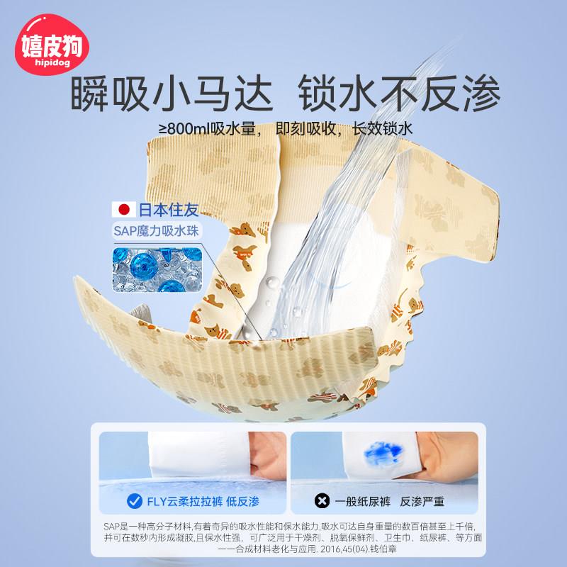 狗狗生裤母狗理用拉拉裤宠物纸尿裤公狗尿不湿专卫棉生姨妈防200Y