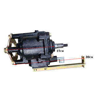 。三轮车通用动霸 后置铁铝加力器高低档负副变速半档/高低速增力