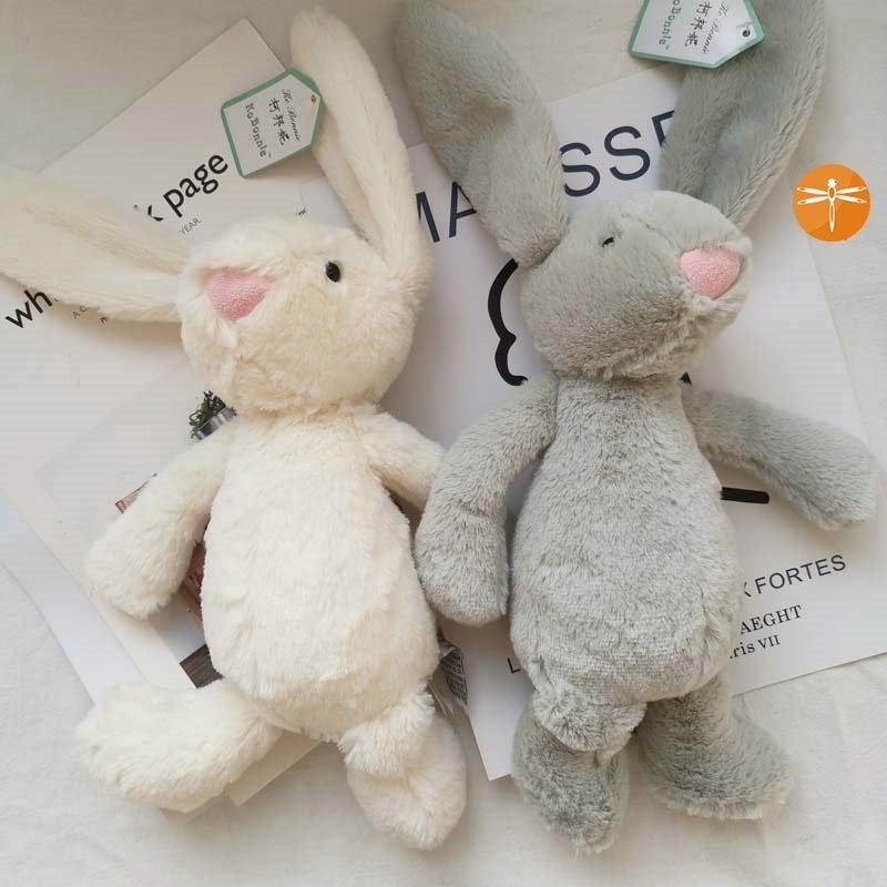 速发兔子玩里毛绒垂耳兔长抓的娃机偶娃玩具卧室可爱少心送室友