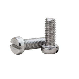 速发04不锈钢一字槽圆一头螺钉螺槽开栓柱字圆头螺丝GB65 M1.62.5