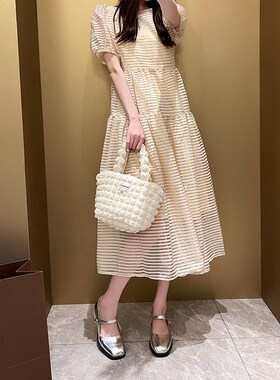 速发286-42玛丽珍鞋2024春季鞋款银色单新-胖脚大码鞋41宽4